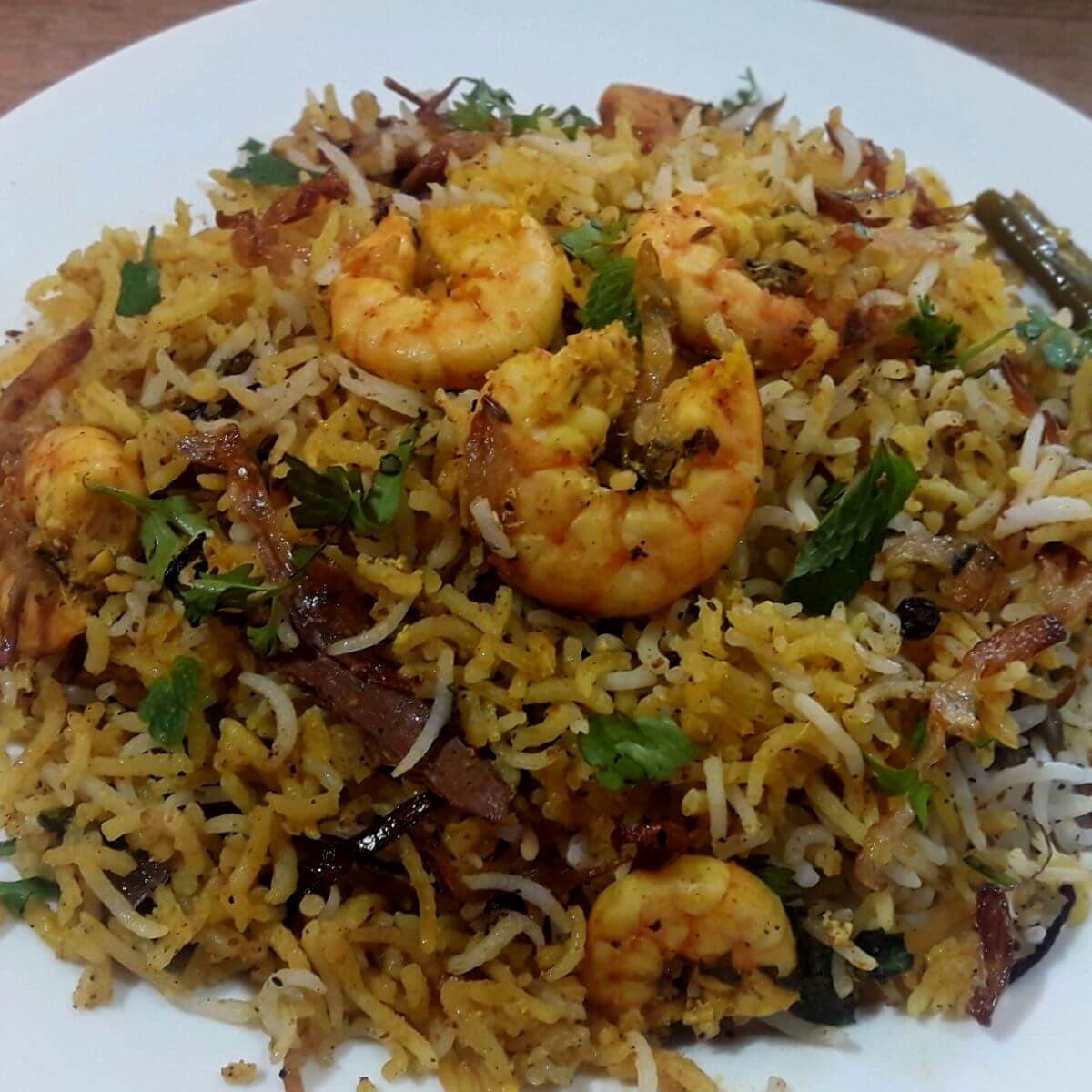 Prawn Biryani