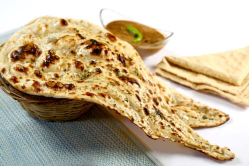 Folding Butter Naan