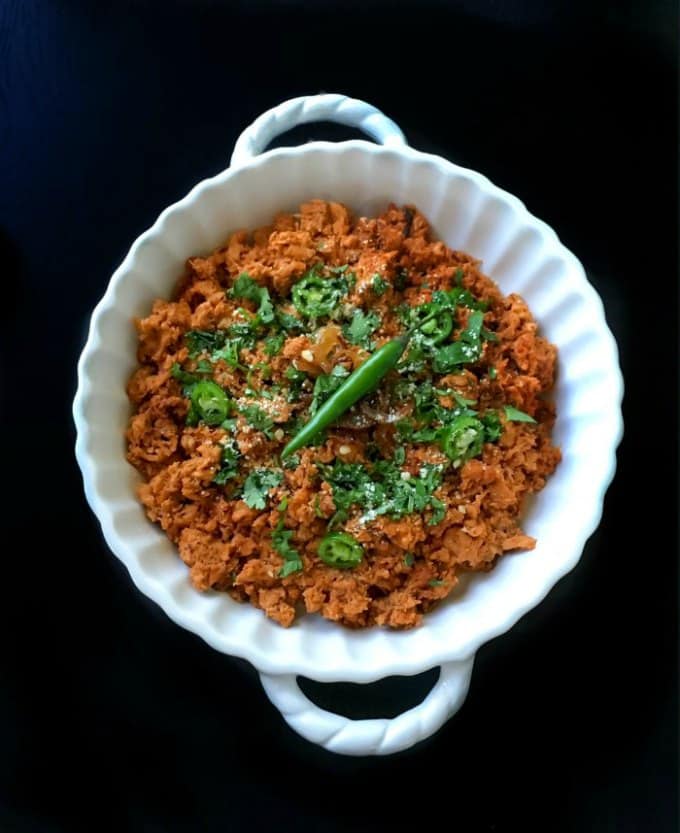 Veg Kheema Hyderabadi