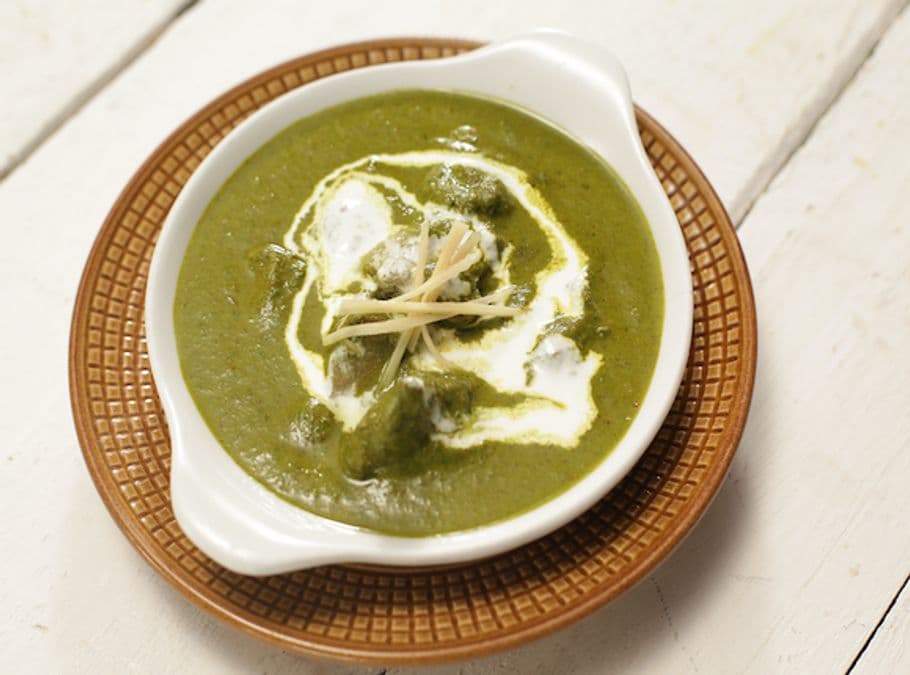 Mutton Saag-Wala